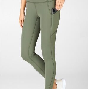 Fabletics PureLuxe Leggings in TALL - Safari Color